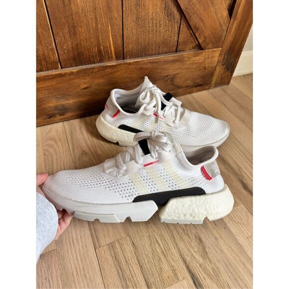 adidas Originals POD-S3.1 PK White/Shock Red 12 Athletic Shoes Sneakers main image 10